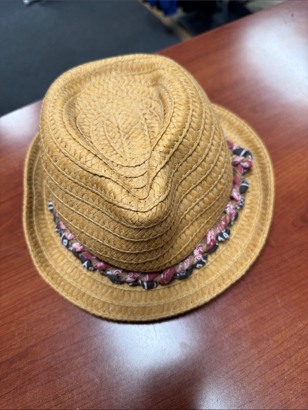 Steve Madden straw hat // 100446